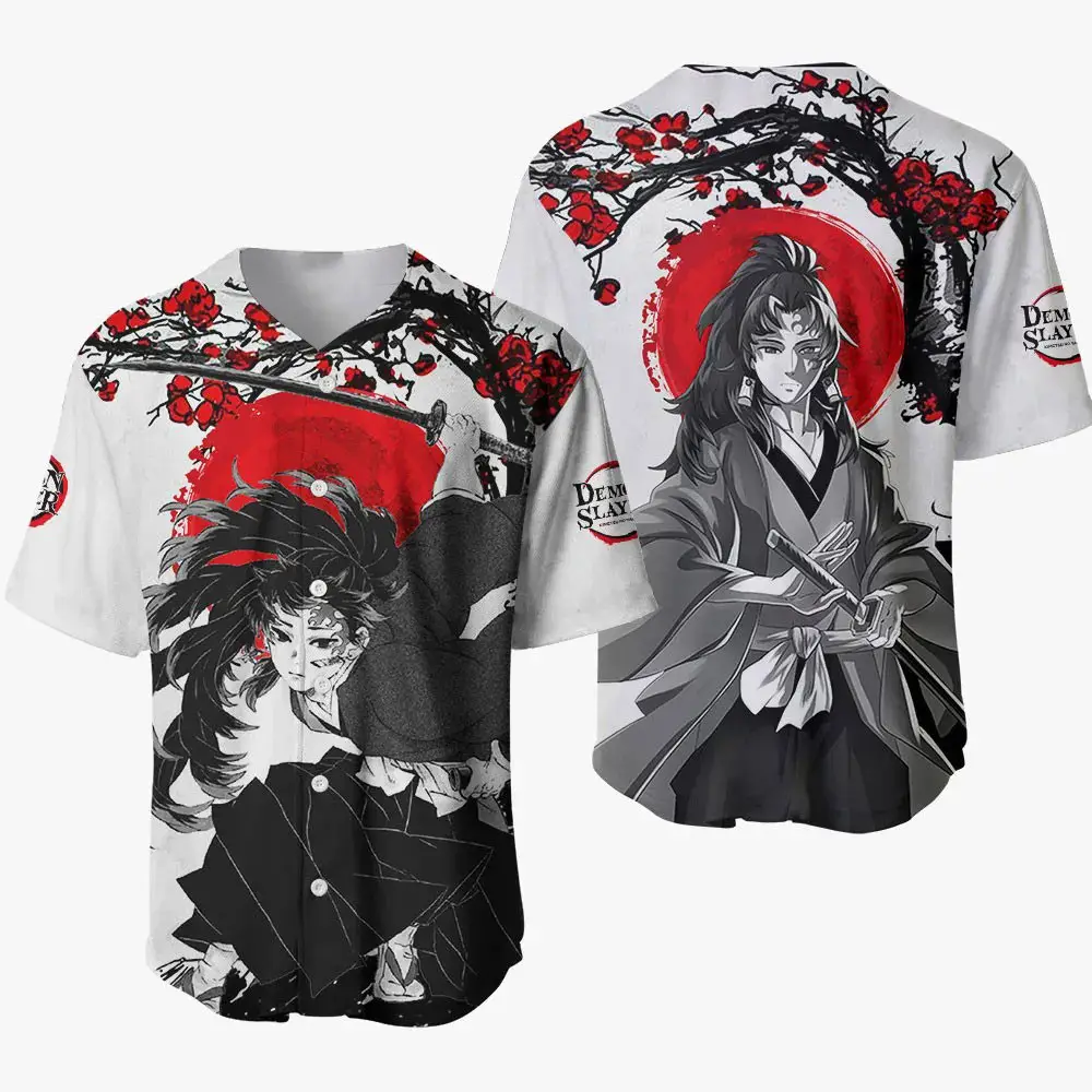 Yoriichi Tsugikuni Kimetsu Anime Shirt Jersey - Benietee Shop
