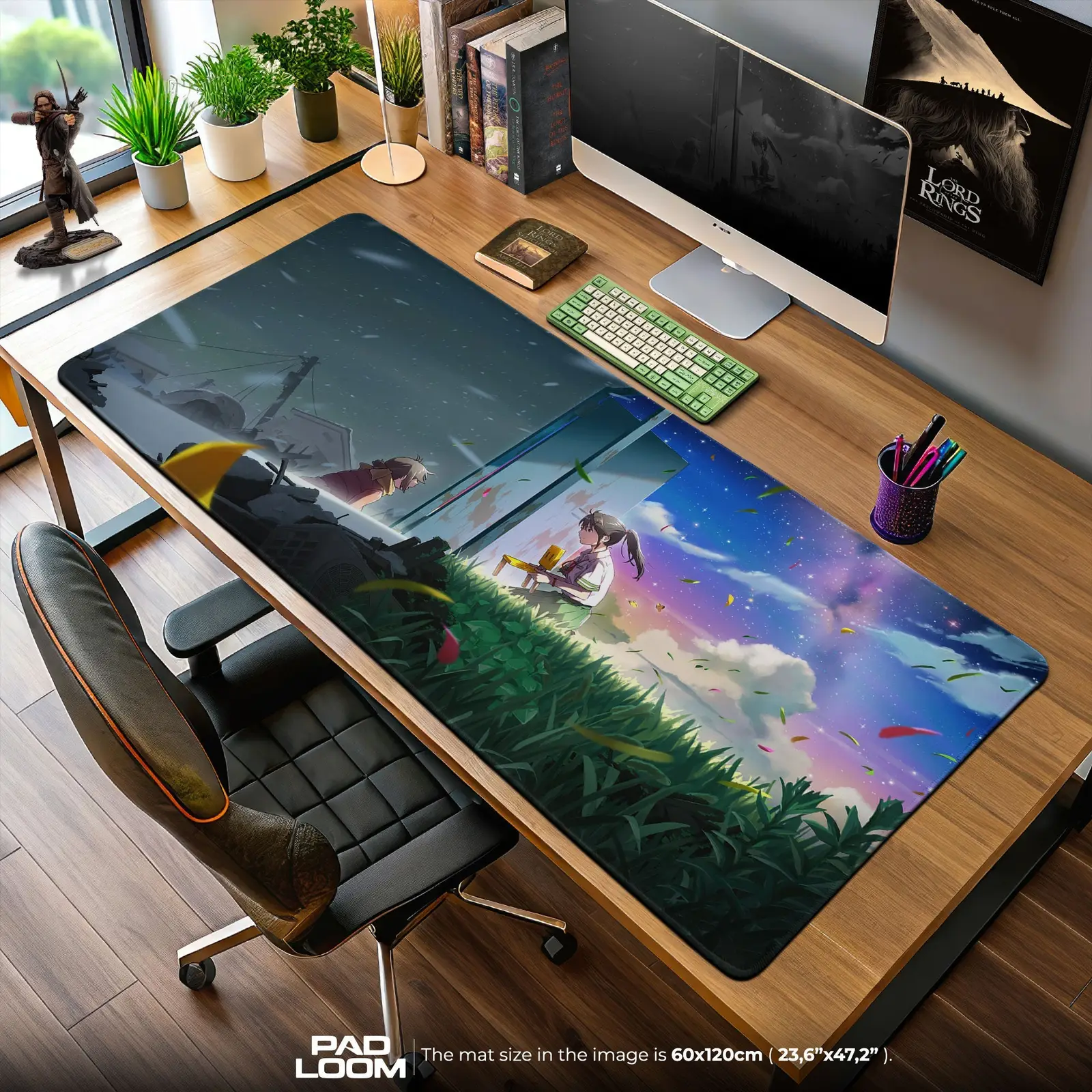 Your Name Mouse Pad, Sky Gate Gaming Desk Mat