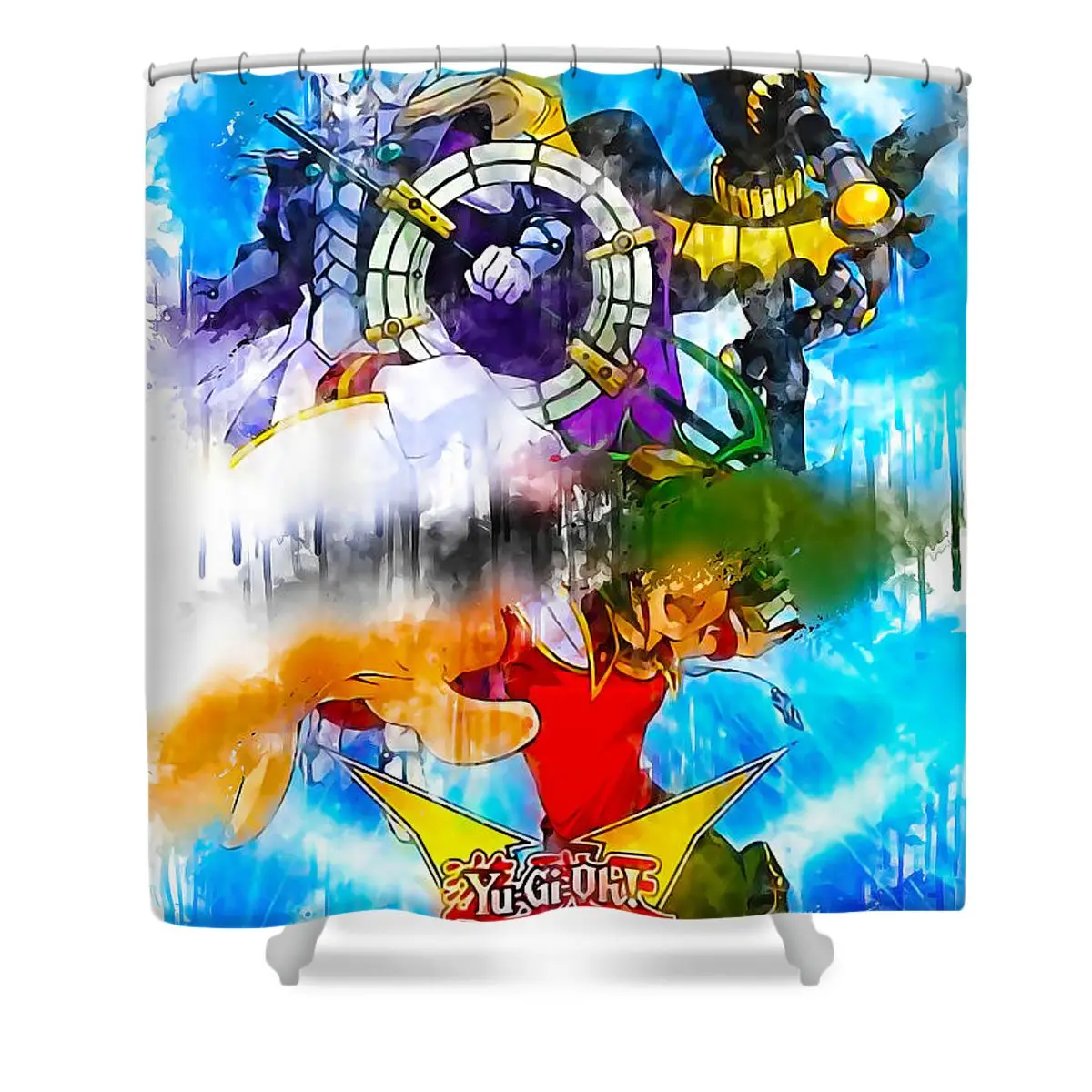 Yu-Gi-Oh! Arcv Shower Curtain | Anime Shower Curtains