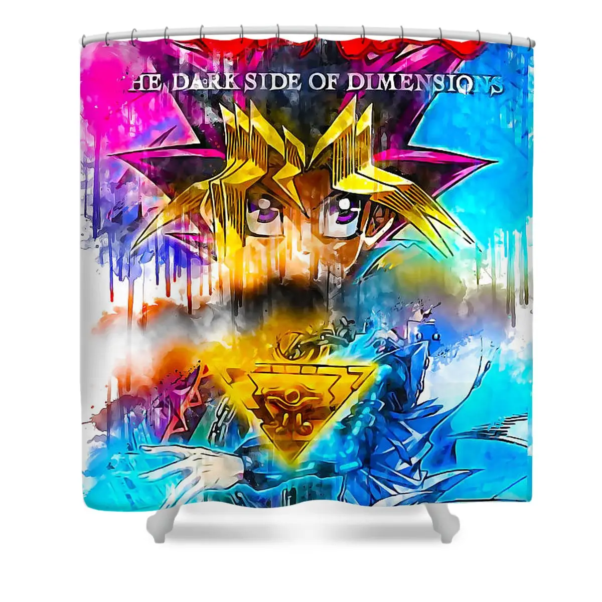 Yu-Gi-Oh! The Dark Side Of Dimensions Shower Curtain | Anime Shower Curtains