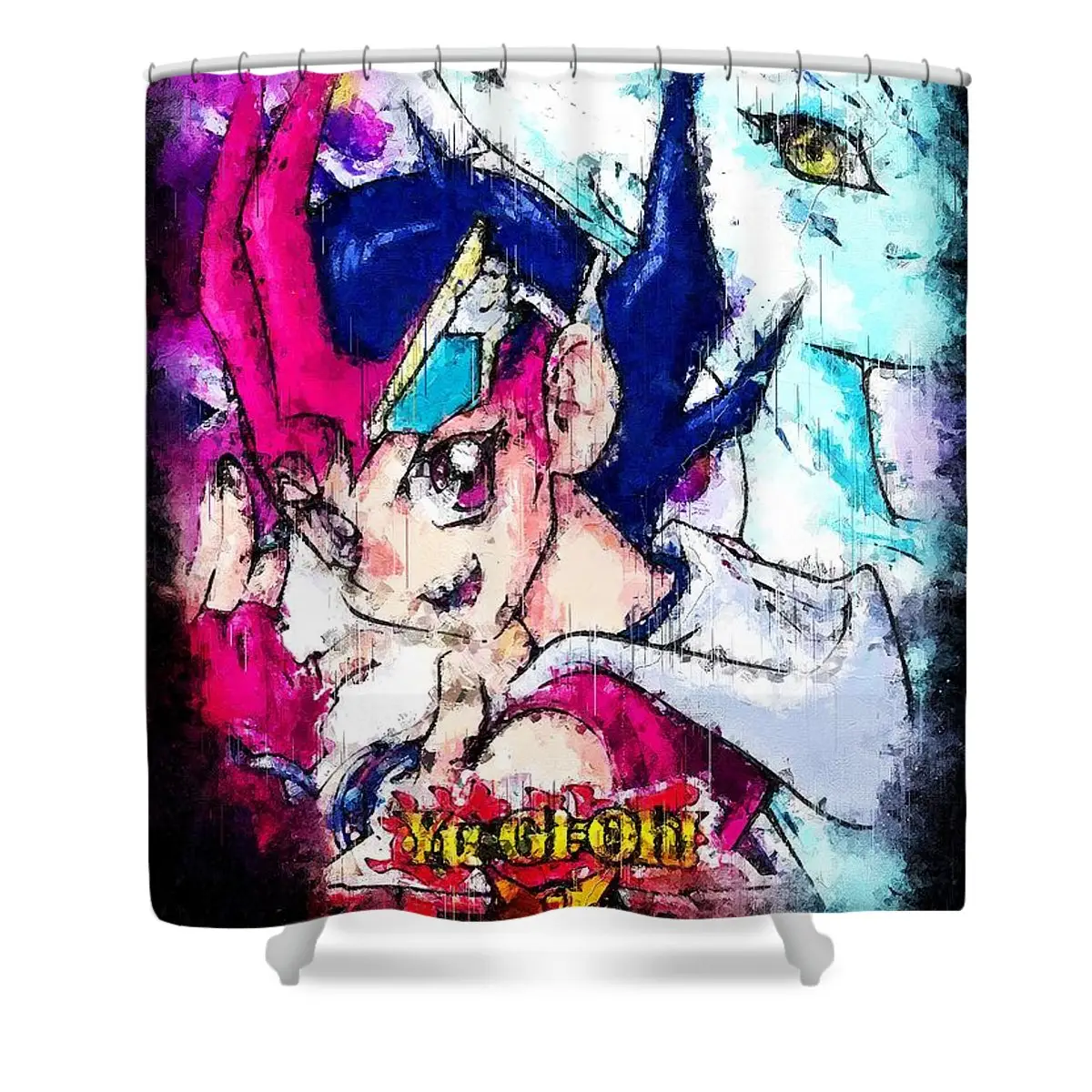 Yu-Gi-Oh! Zexal Shower Curtain | Anime Shower Curtains