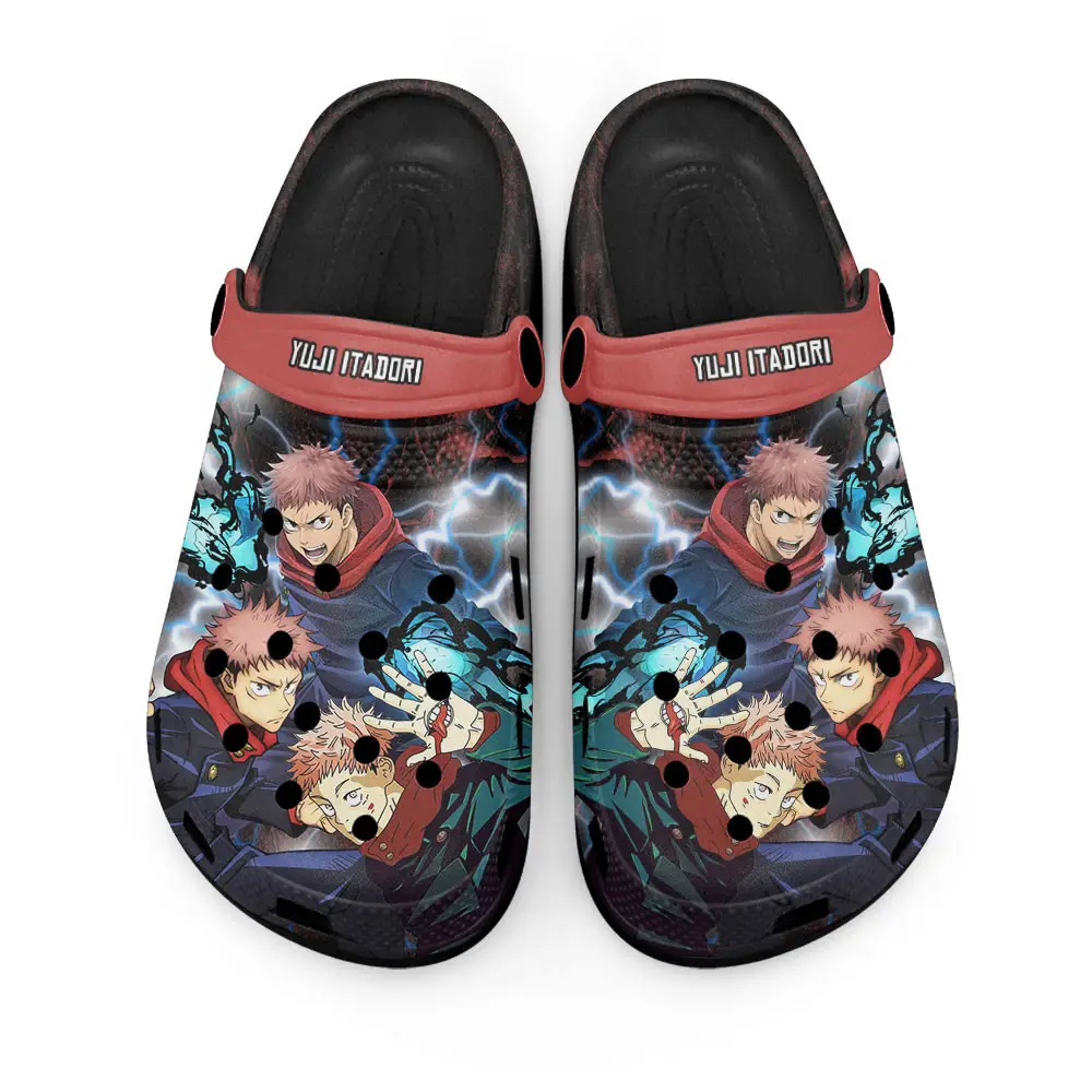 Yuji Itadori Personalized Anime Clogs