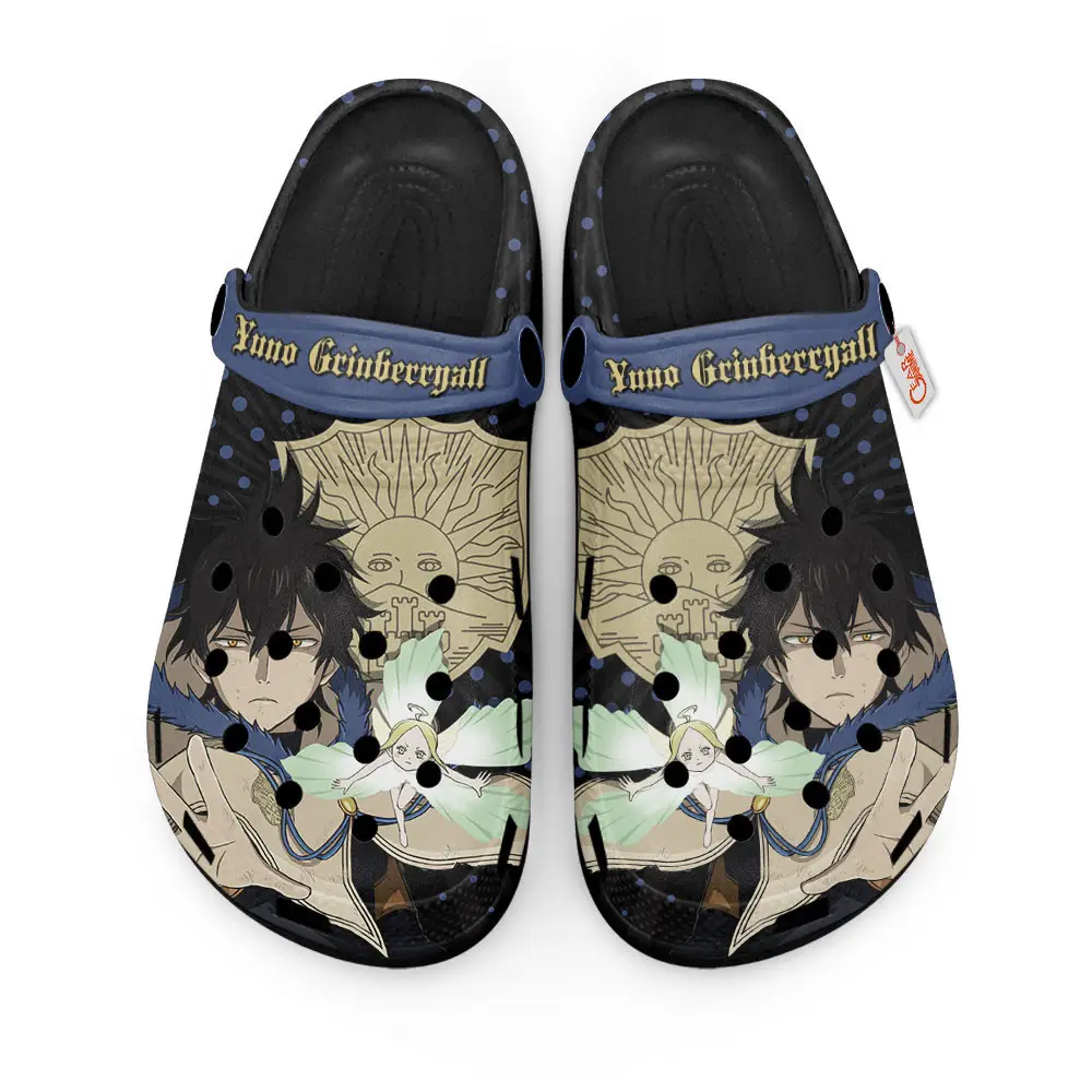 Yuno Grinberryall Personalized Anime Clogs
