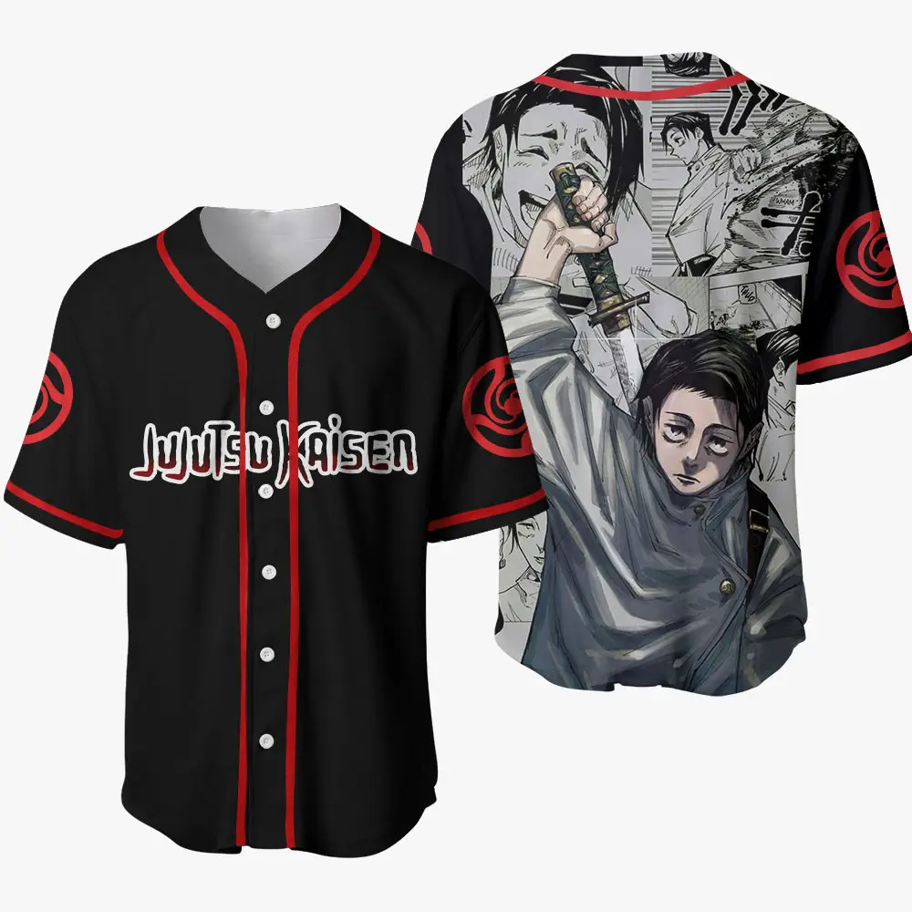 Yuta Okkotsu Baseball Jersey, Anime Jersey - Benietee Shop