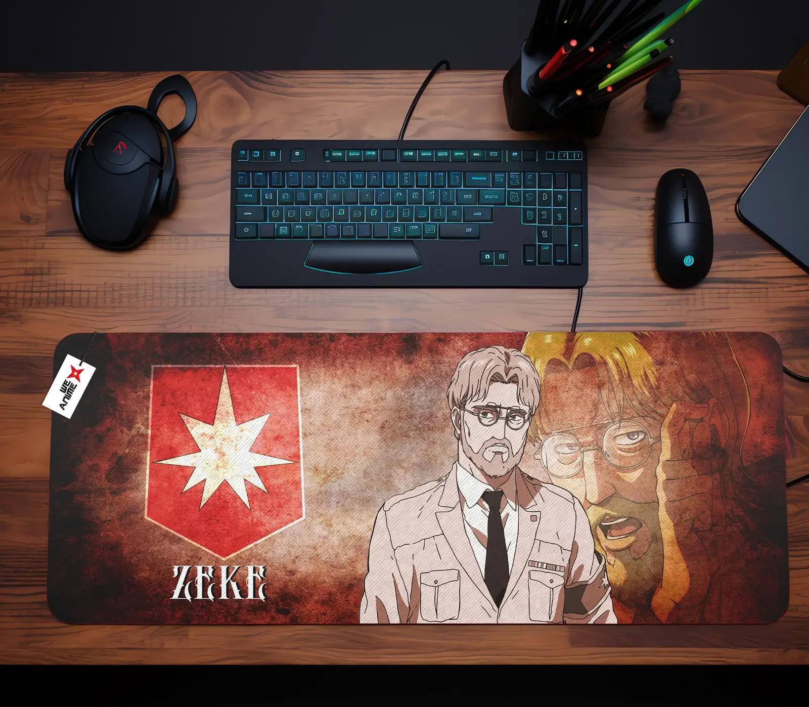 Zeke Mouse Mats Personalized Name Custom