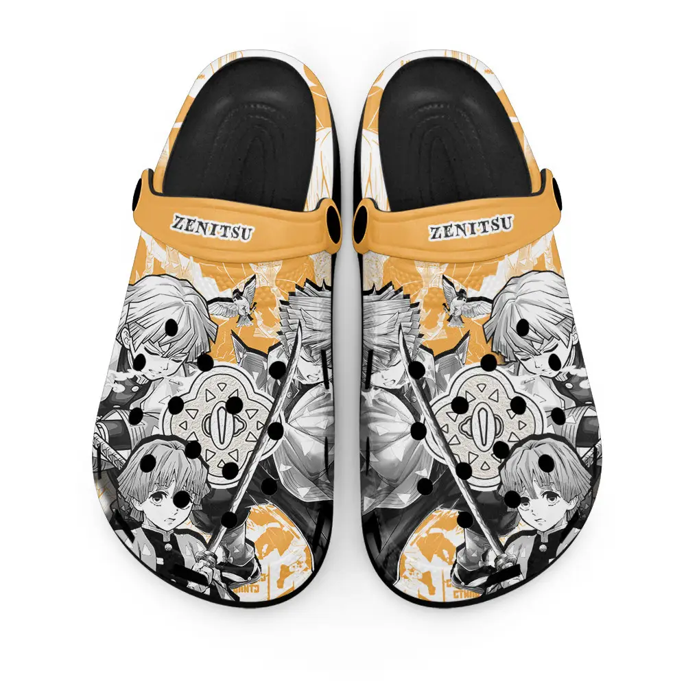 Zenitsu Personalized Anime Clogs