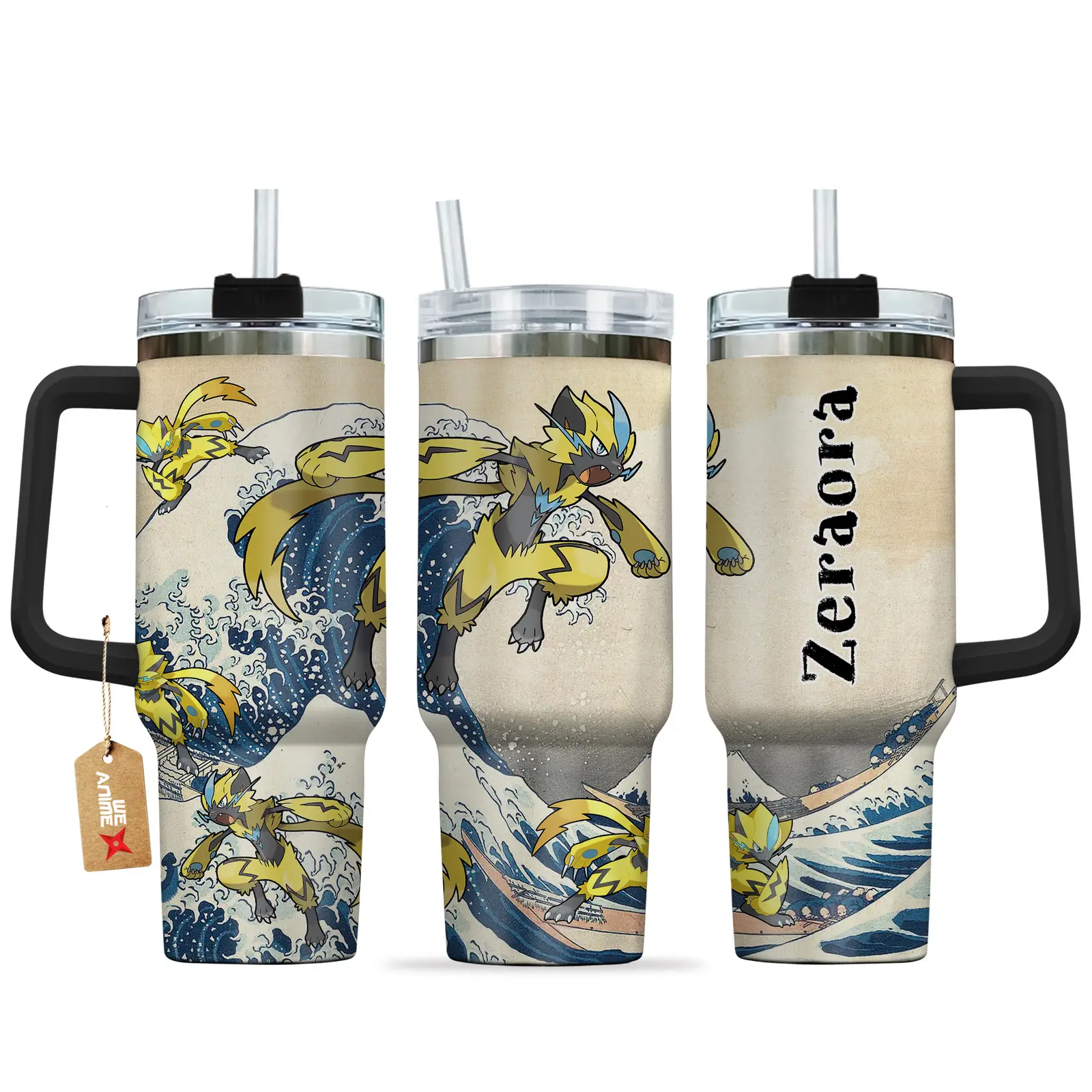 Zeraora Anime Tumbler 40oz Kanagawa Collection