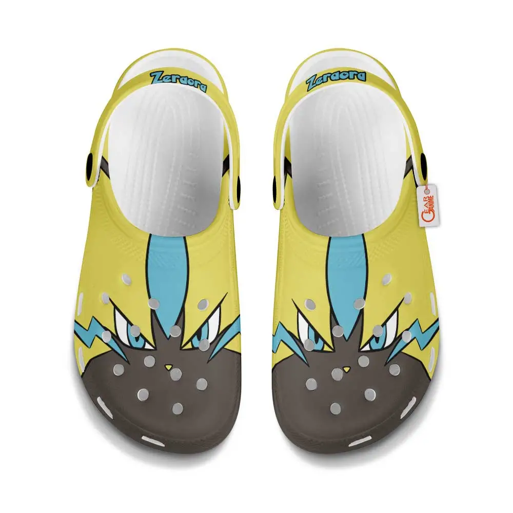 Zeraora Edition Custom Anime Clogs Funny Style