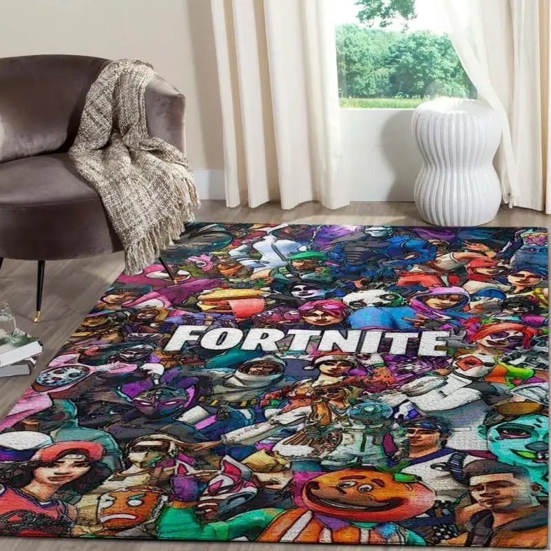 2Fa Epic Games Art Fortnite Rug Bedroom Area Rug