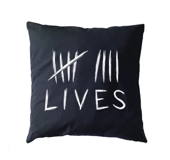 9 Lives Pillow Cushion