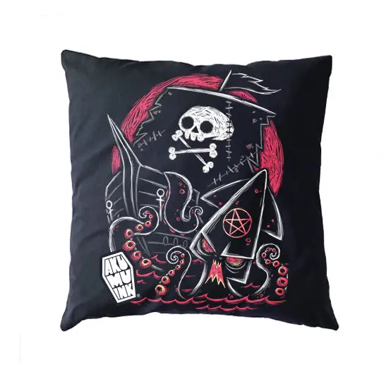 A Murder on the High Seas Pillow Cushion