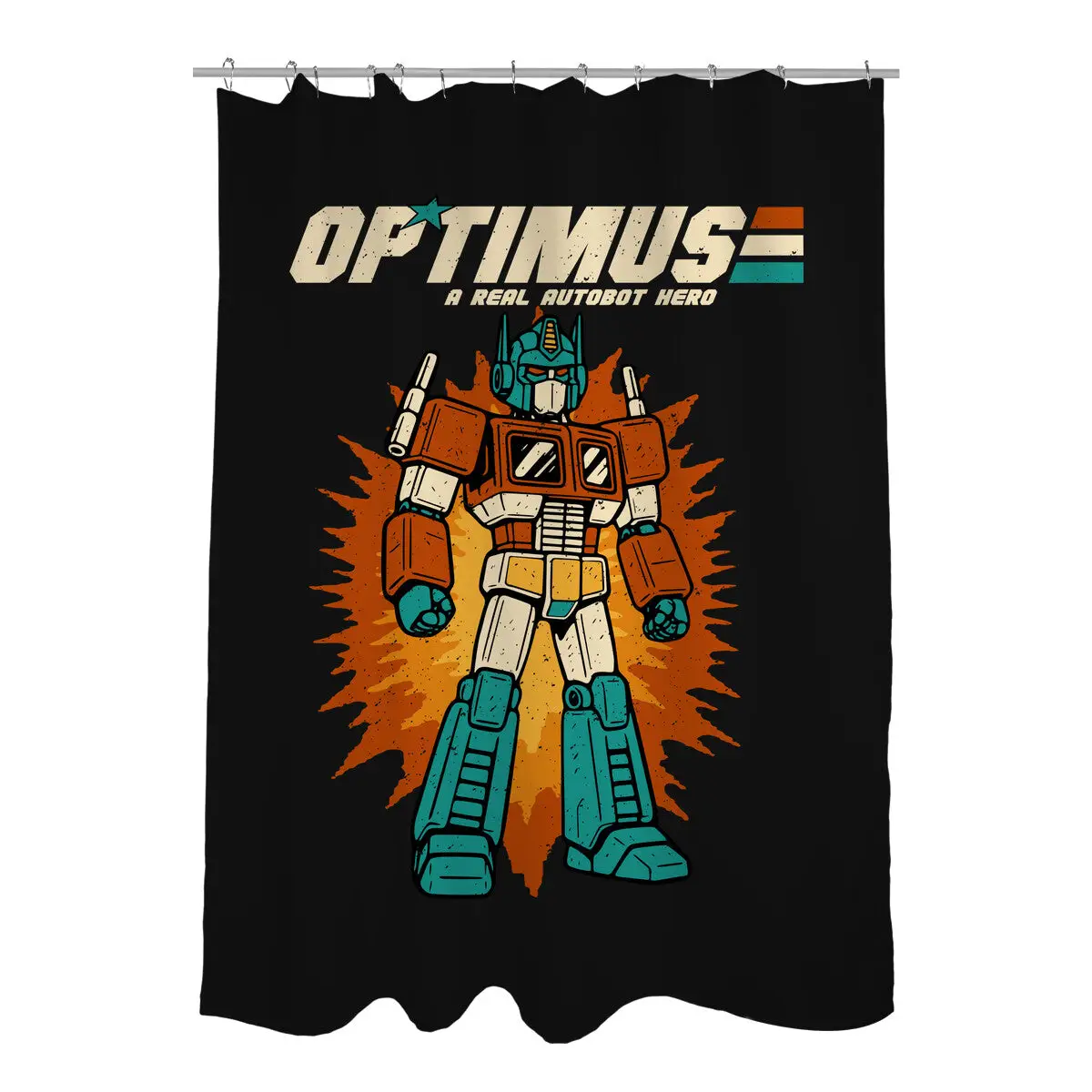 A Real Autobot Hero Shower Curtains