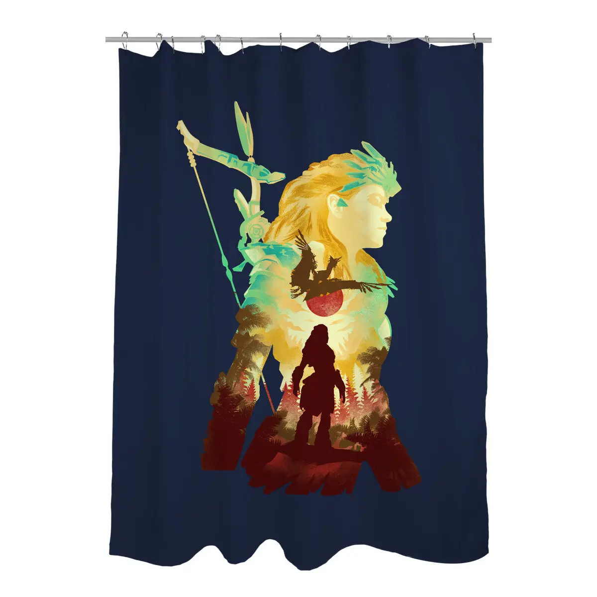 Adventure To The West Shower Curtains