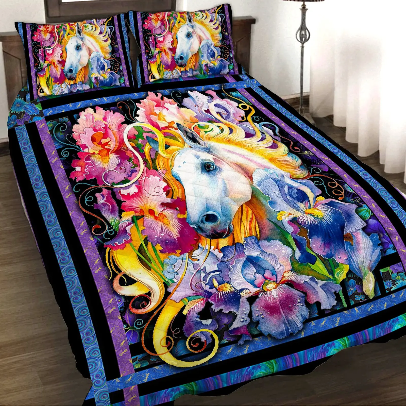 Aesthetic Horse 3D Quilt Set