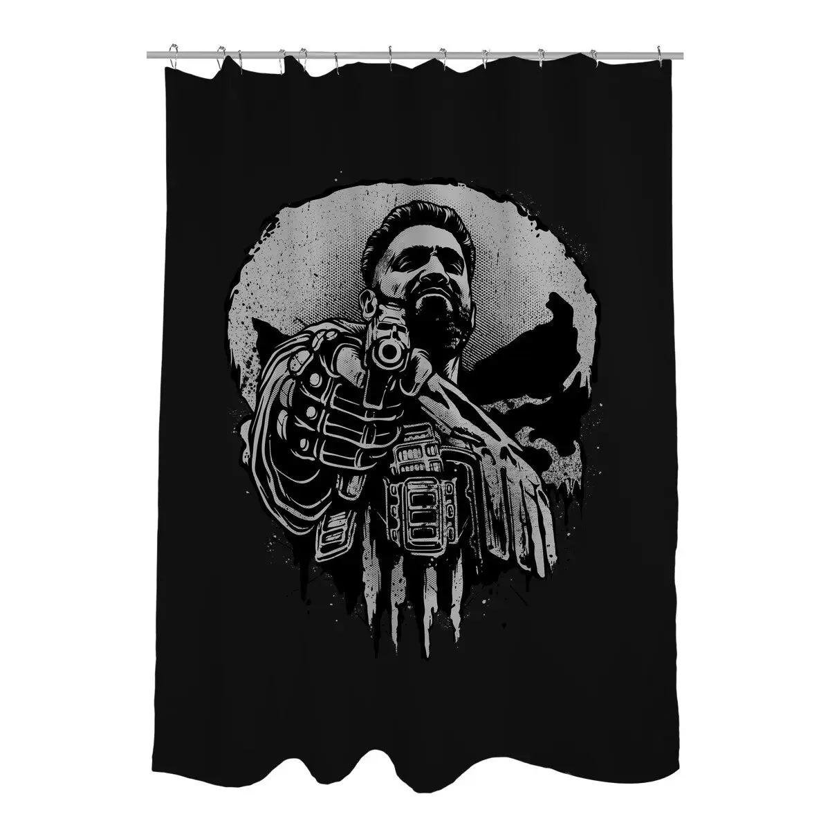Aim For Peace Shower Curtains