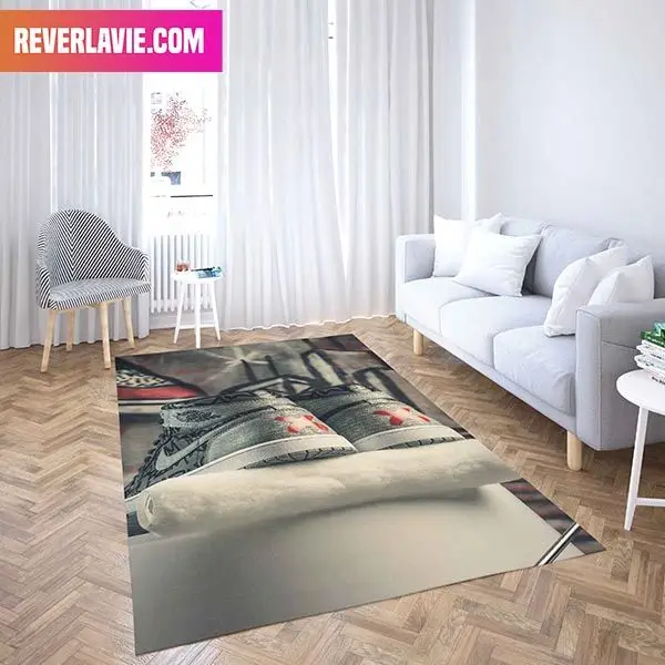 Air Jordan 1 Rebellionaire Home Decor Sneaker Rug