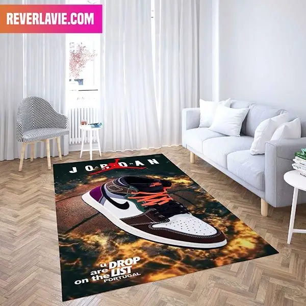 Air Jordan 1 Retro High OG Archaeo Home Decor Sneaker Rug