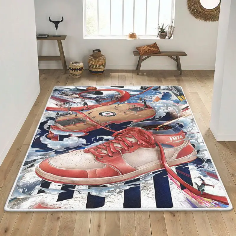 Air Jordan 1974 New Design Rug For Living Room
