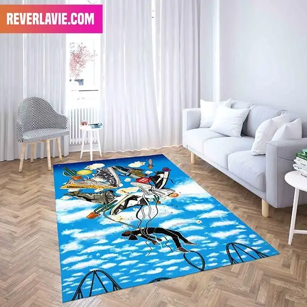 Air Jordan x Nike Dunk High n Low Collections Sneaker Rug Home Decor