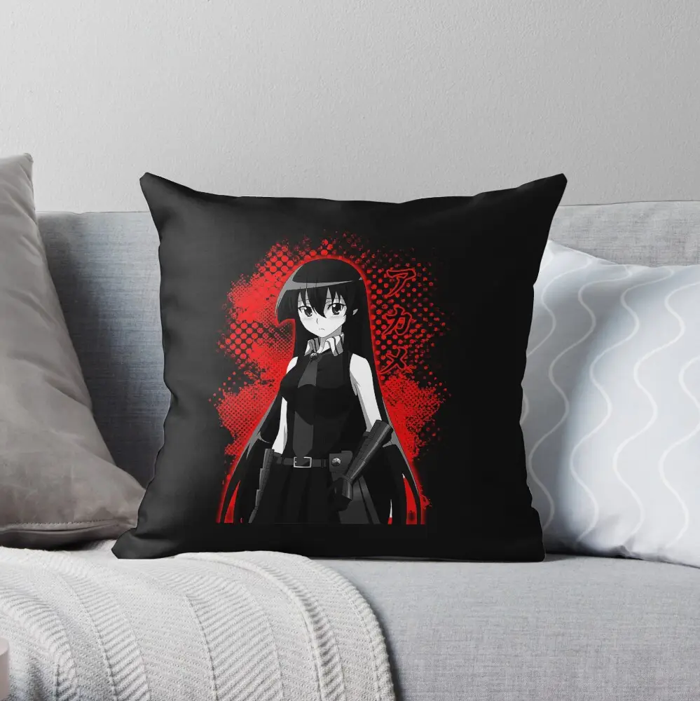 Akame Ga Httxp Throw Pillow