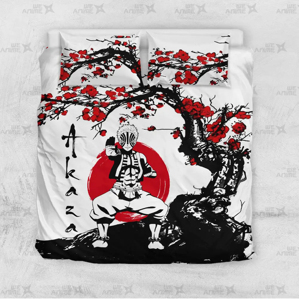 Akaza Japanese Custom Bedding Set Anime Room
