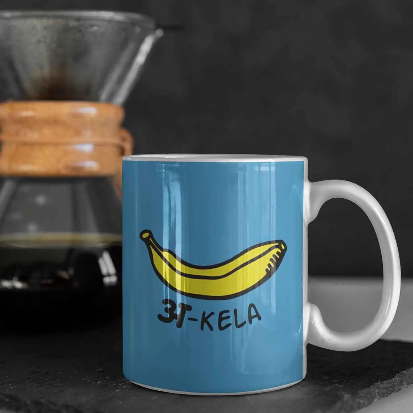 Akela Printed White Mug