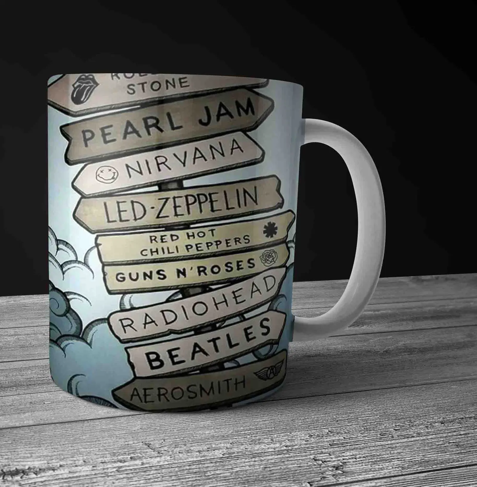 All Band. Printed Mug