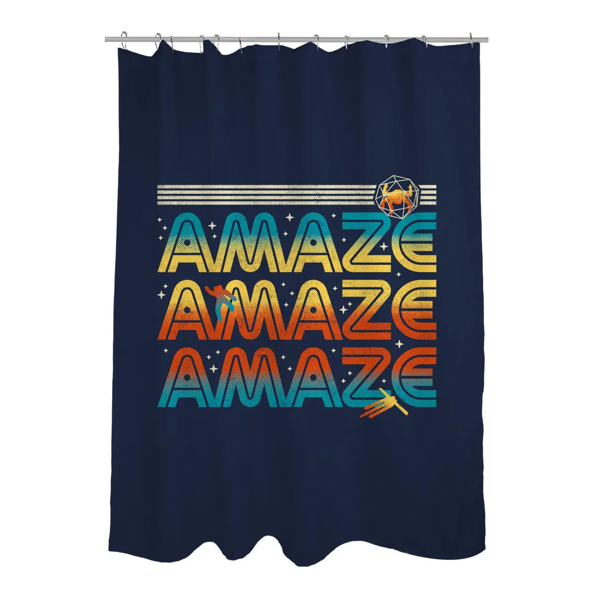 Amaze Amaze Amaze Shower Curtains