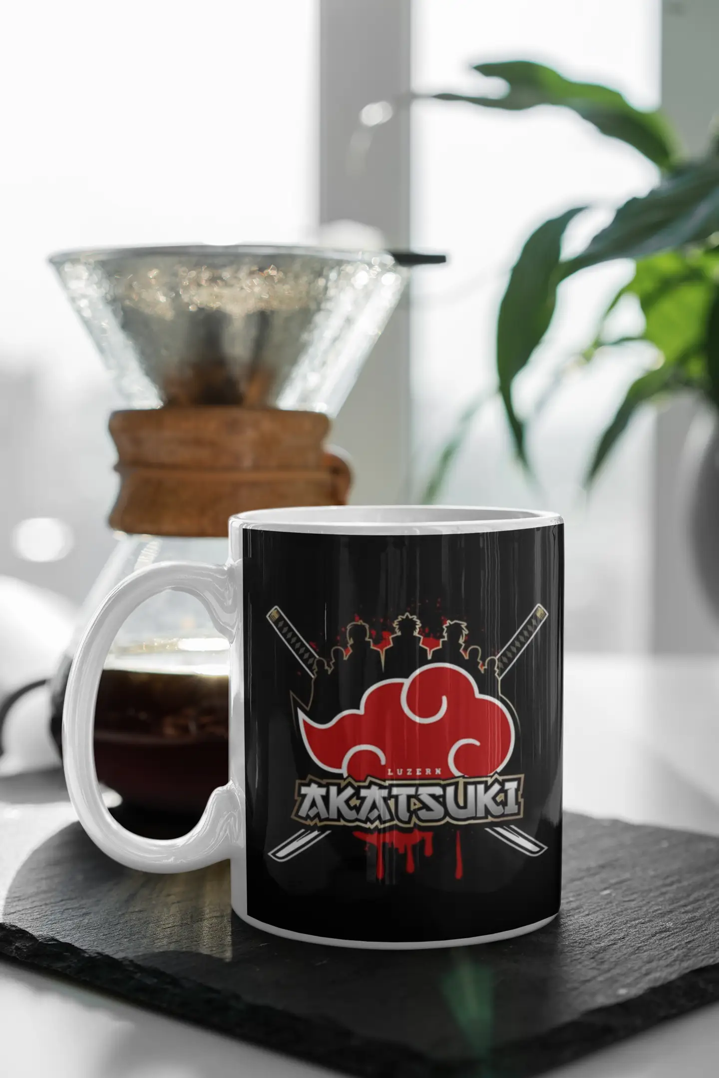 Anime Akatsuki Printed White Mug