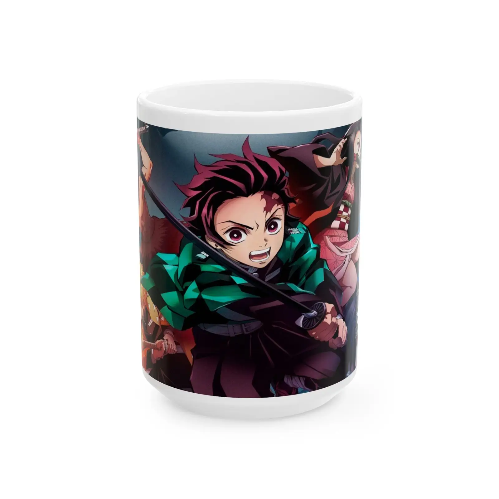 Anime Ceramic Mug - 11oz & 15oz - Demon Slayer Perfect Gift for Fans