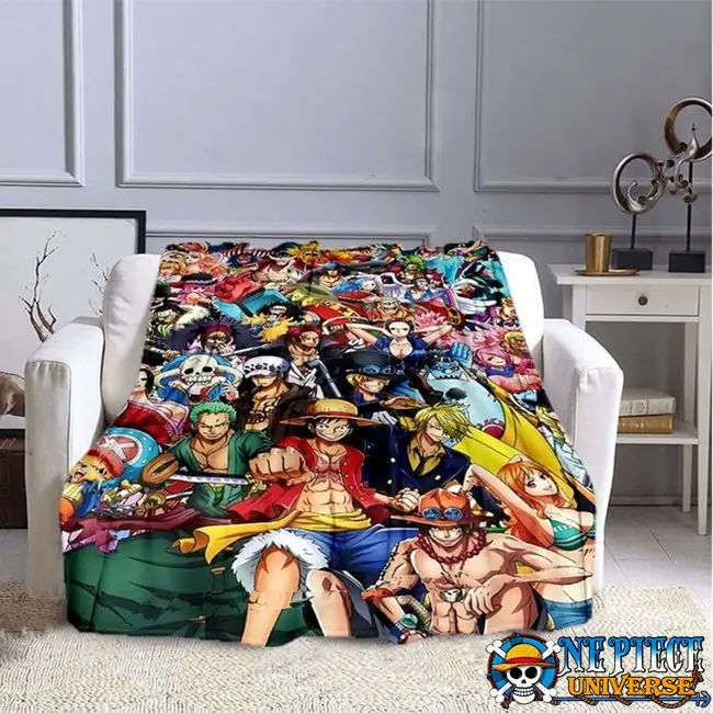 Anime Characters From One Piece Blanket HOT