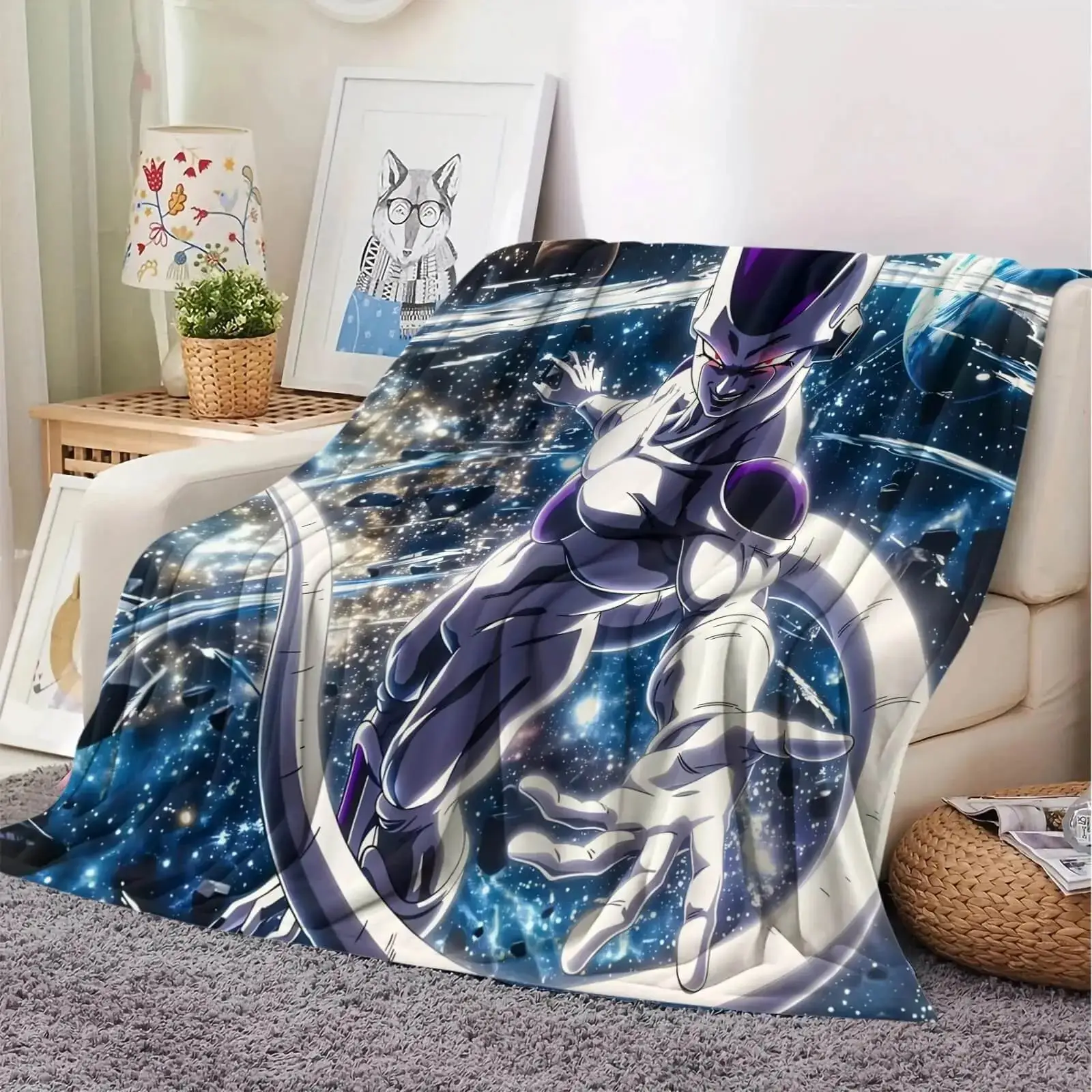 Anime Dragon Ball Z Frieza Quilt Blanket