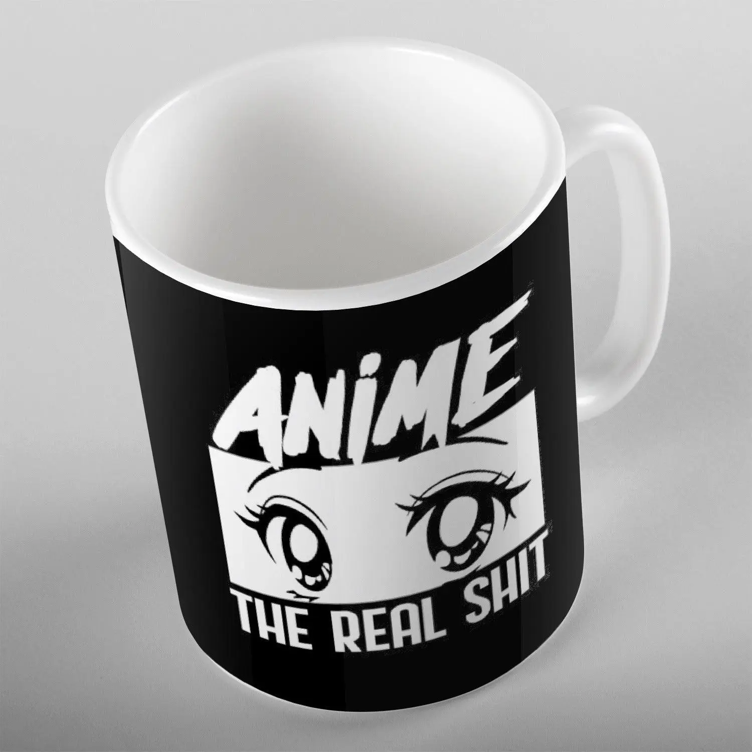 Anime Eye Catch The Real Shit Design Mug