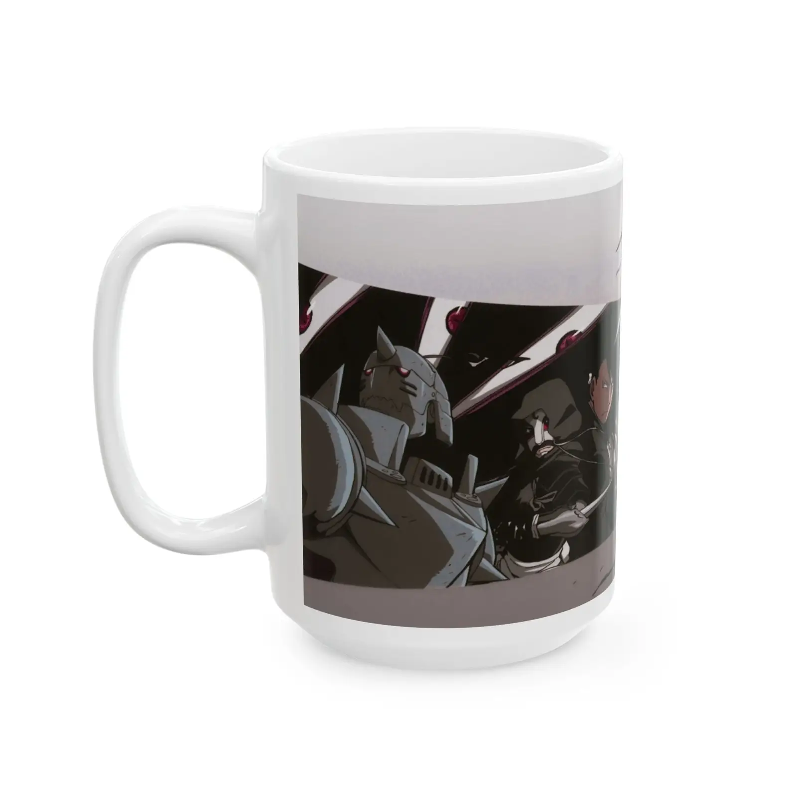 Anime Fulmeral Inspired Ceramic Mug - Perfect for Fans