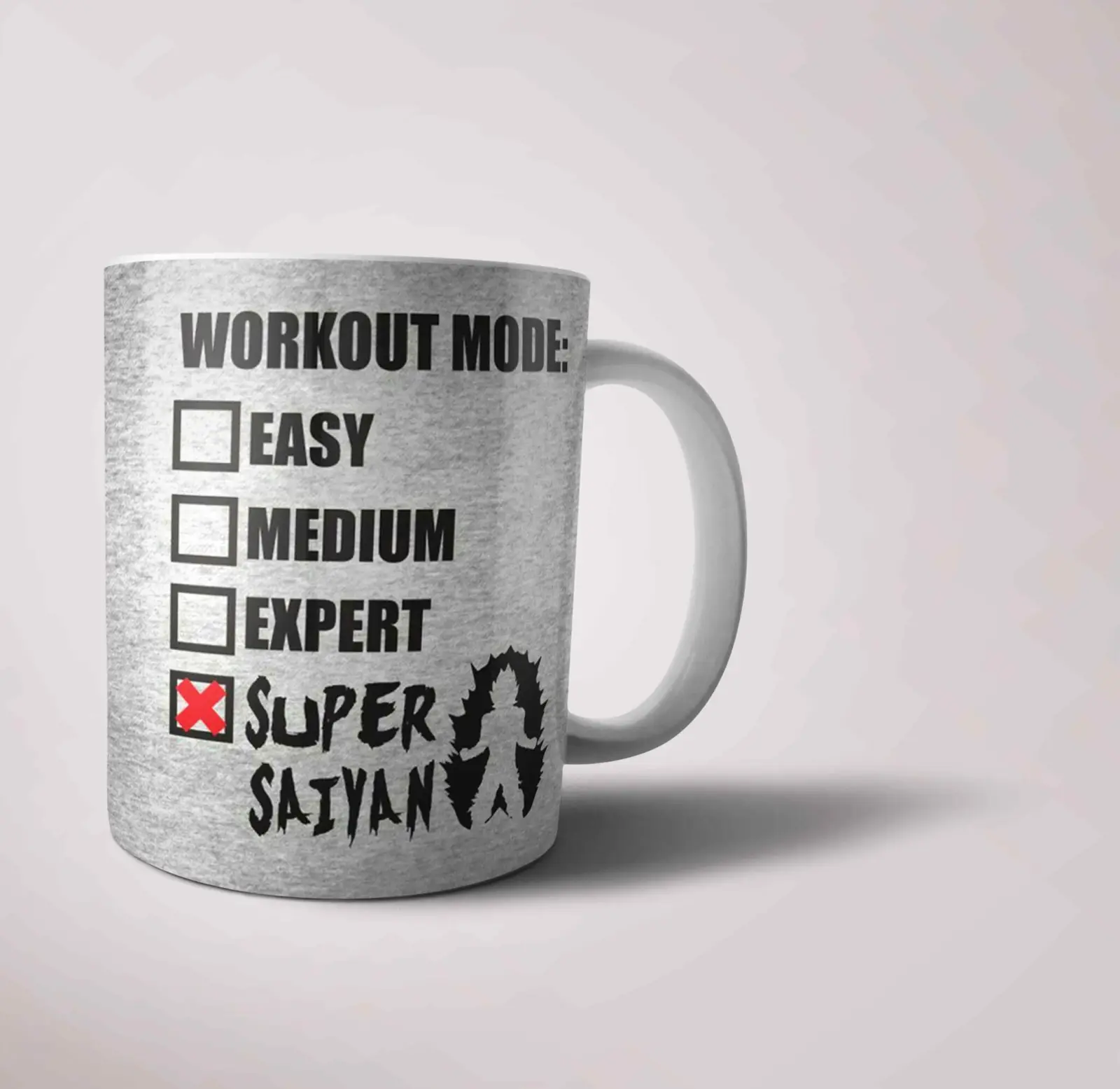 Anime Goku Printed White Mug