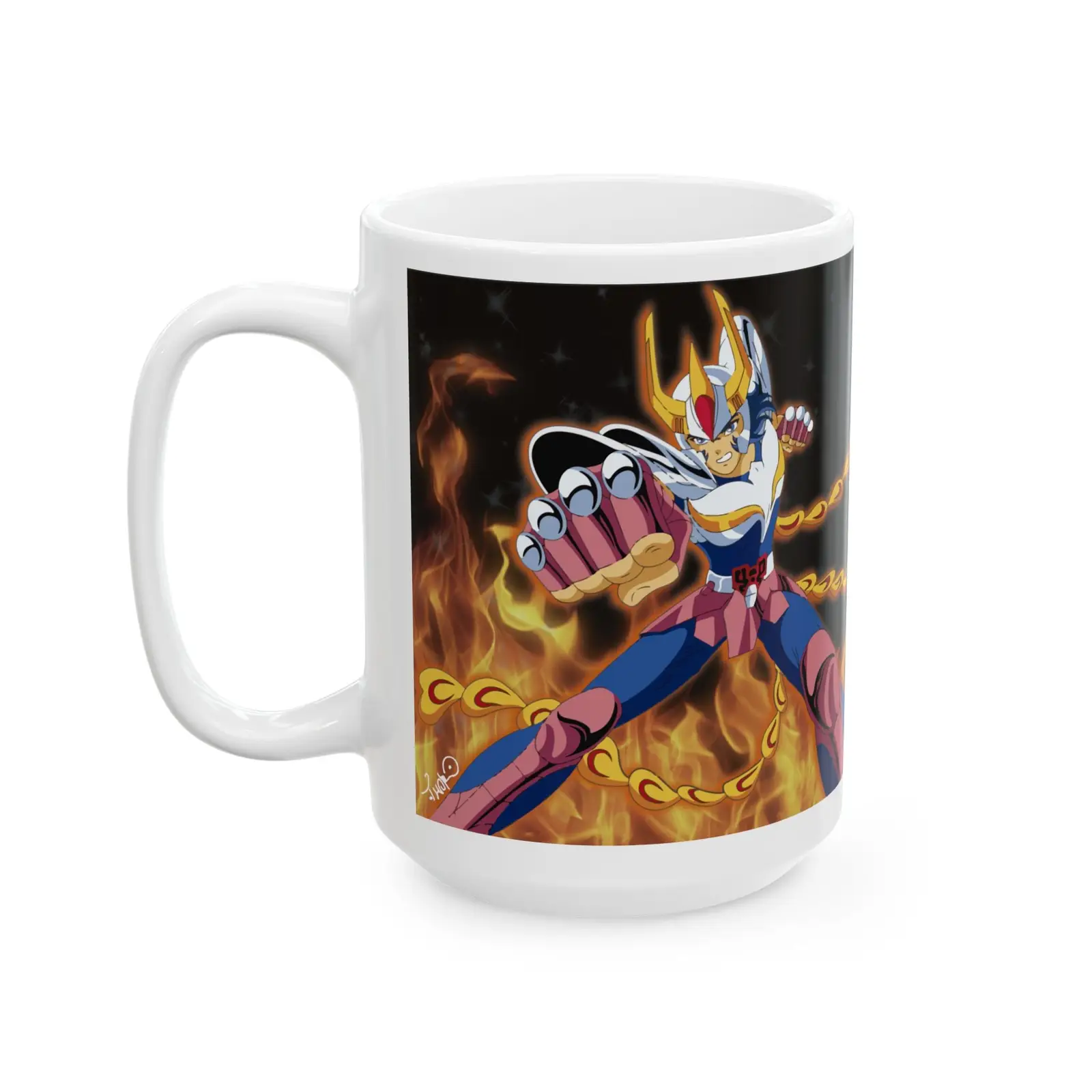 Anime-Inspired Ceramic Mug Perfect for Fans and Collectors