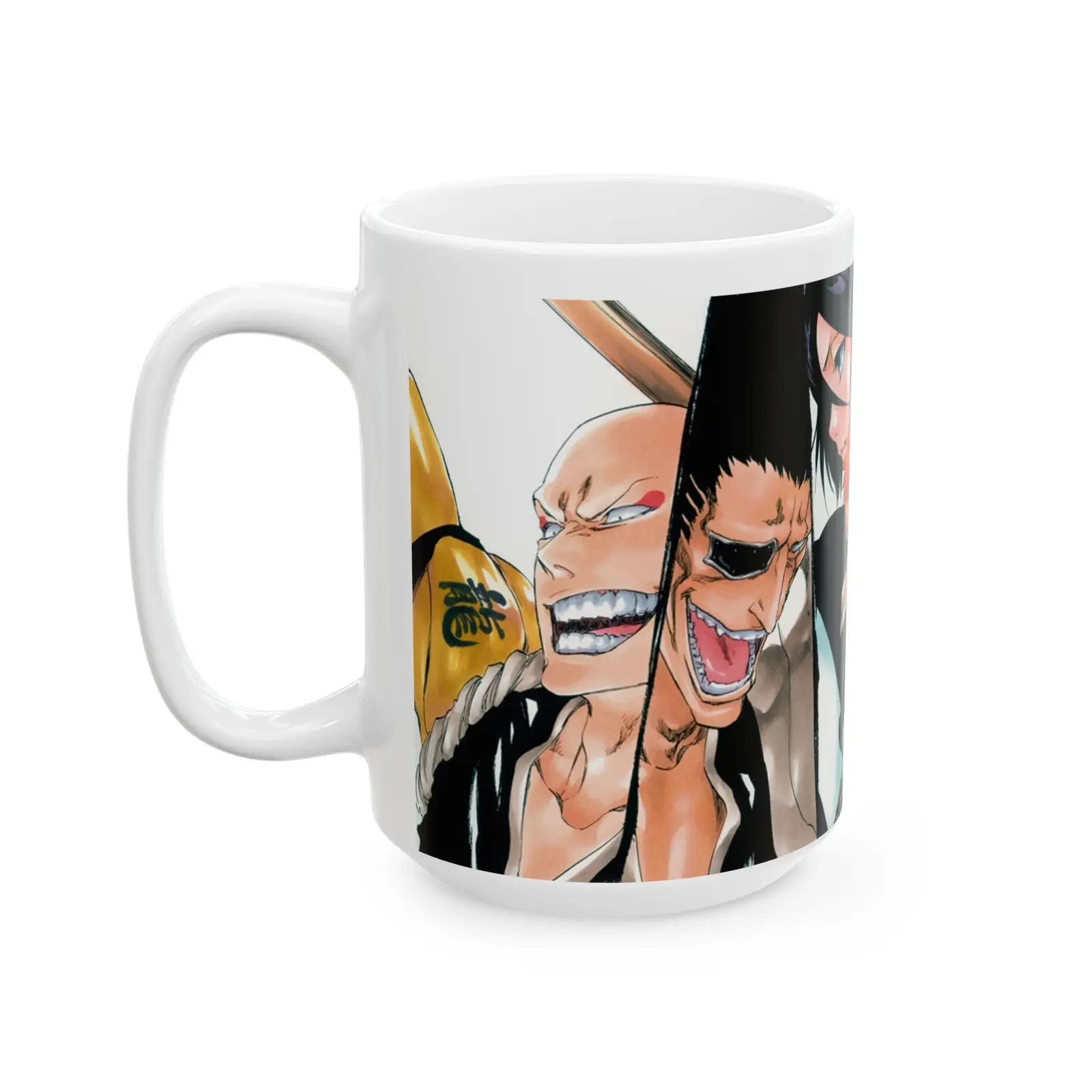 Anime-Inspired Ceramic Mug - Perfect for Fans of Action and Adventure