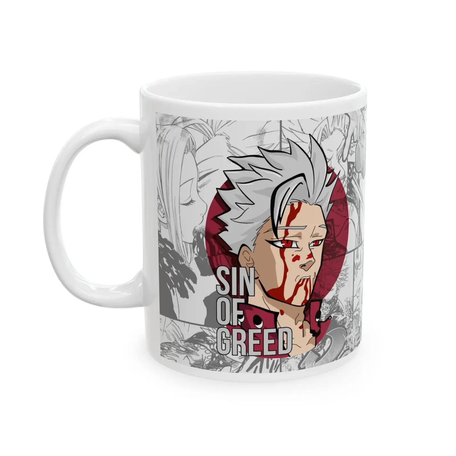 Anime-Inspired Ceramic Mug - Unique Coffee Cup for Fans