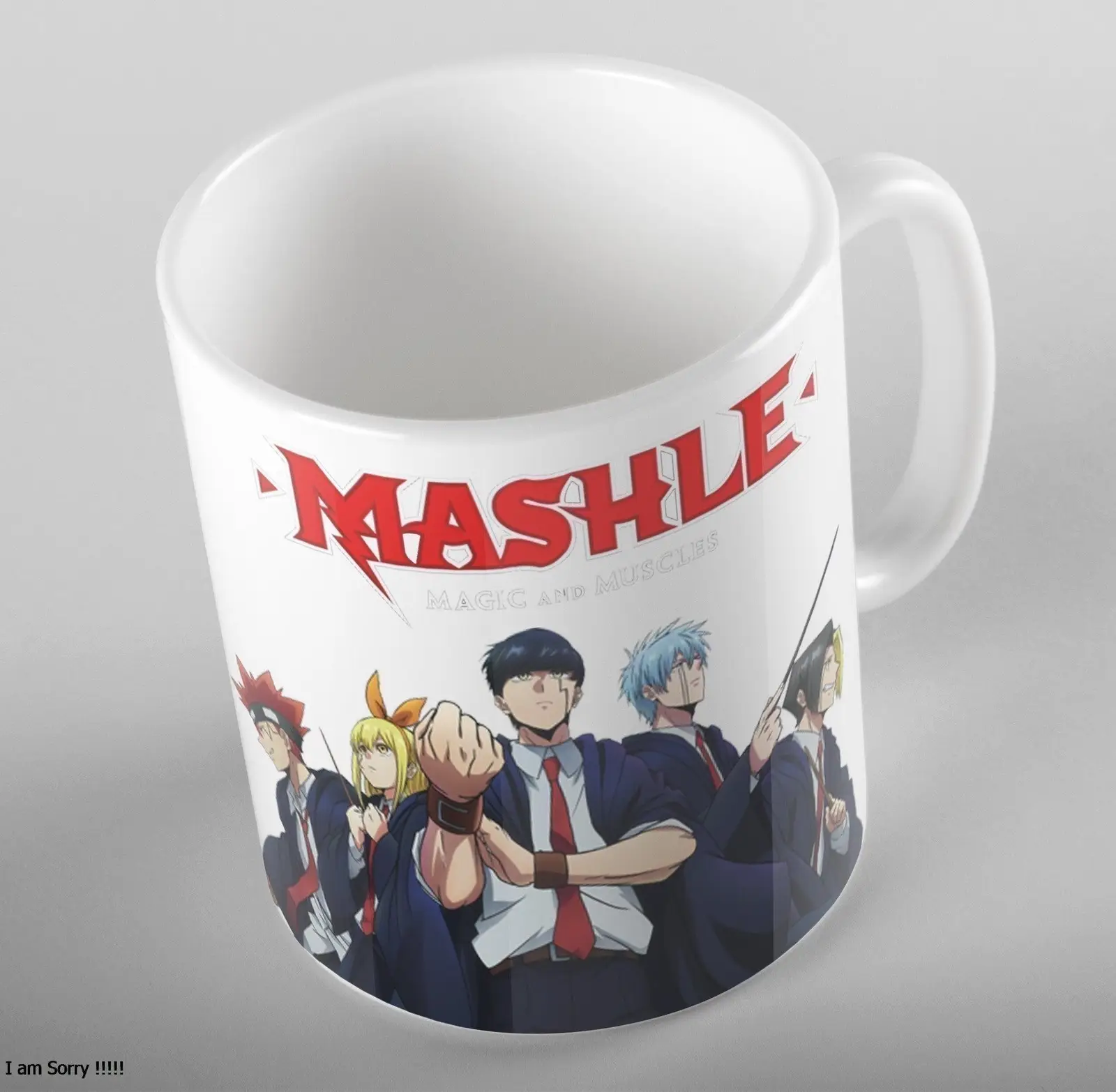 Anime Mashle Mug Magic and Muscles Manga Series