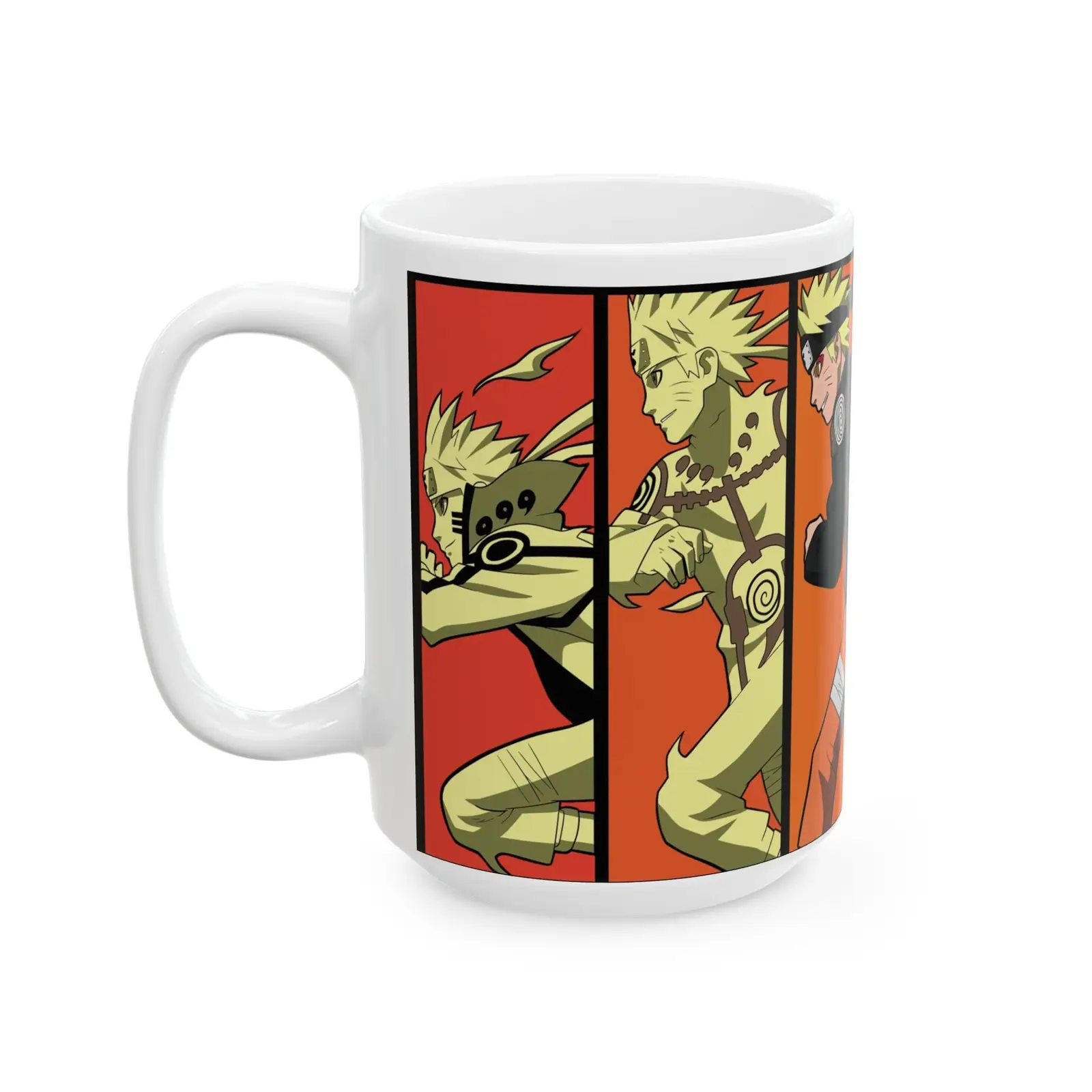 Anime Ninja Ceramic Mug - Perfect for Naruto Fans