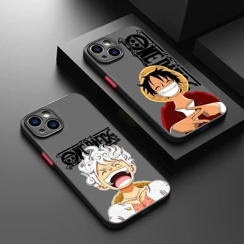 Anime One Pieces Luffy Phone Case Glossy