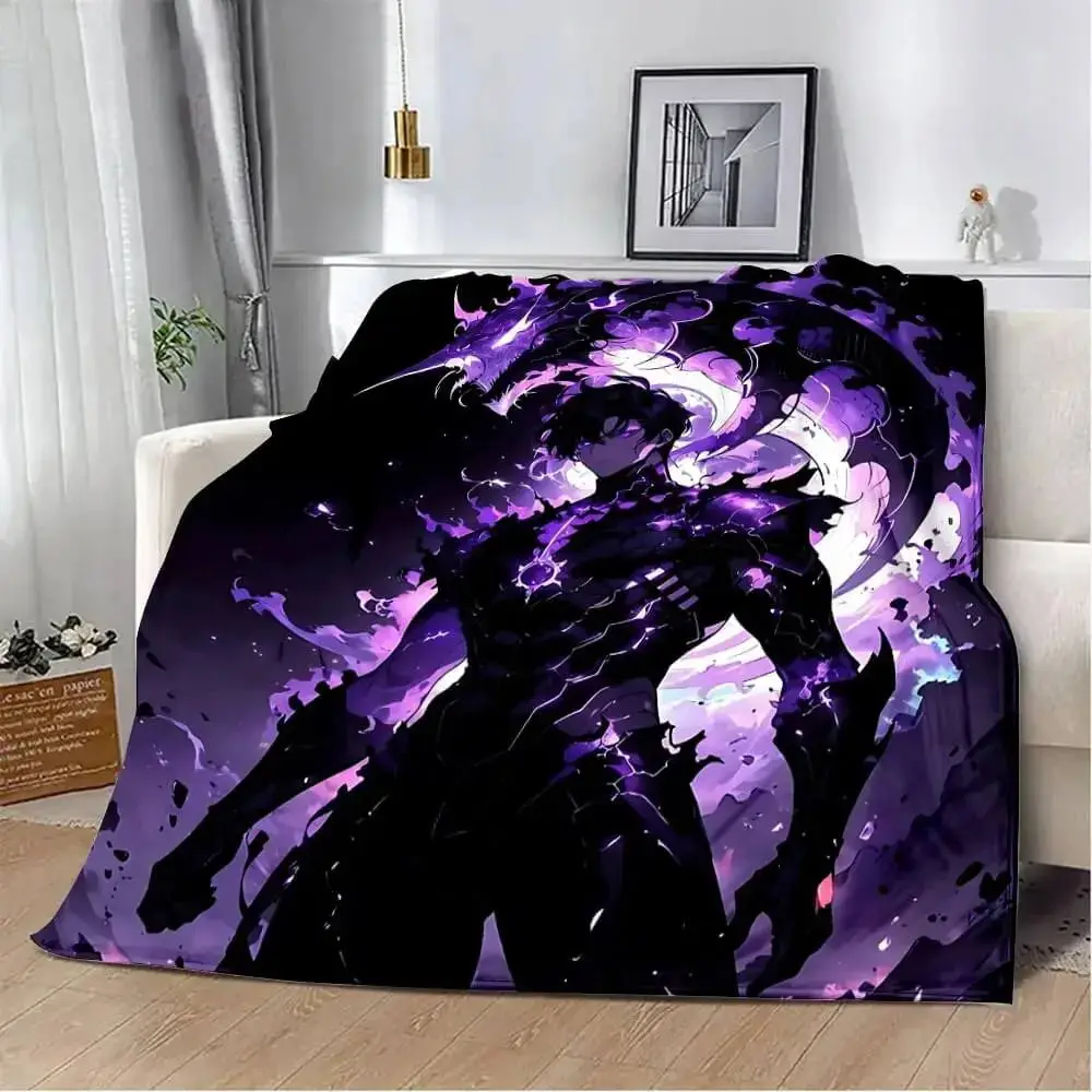 Anime Sung Jin-Woo Quilt Blanket