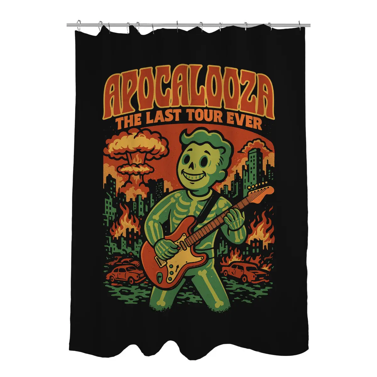 Apocalooza Shower Curtains