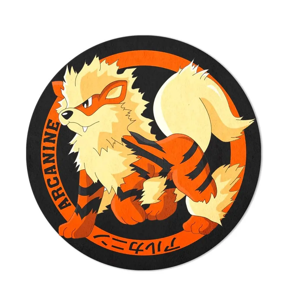 Arcanine Shaped Rug Custom Anime Room Decor
