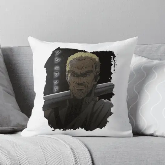 Askeladd Cushion For Anime Vinland Fans