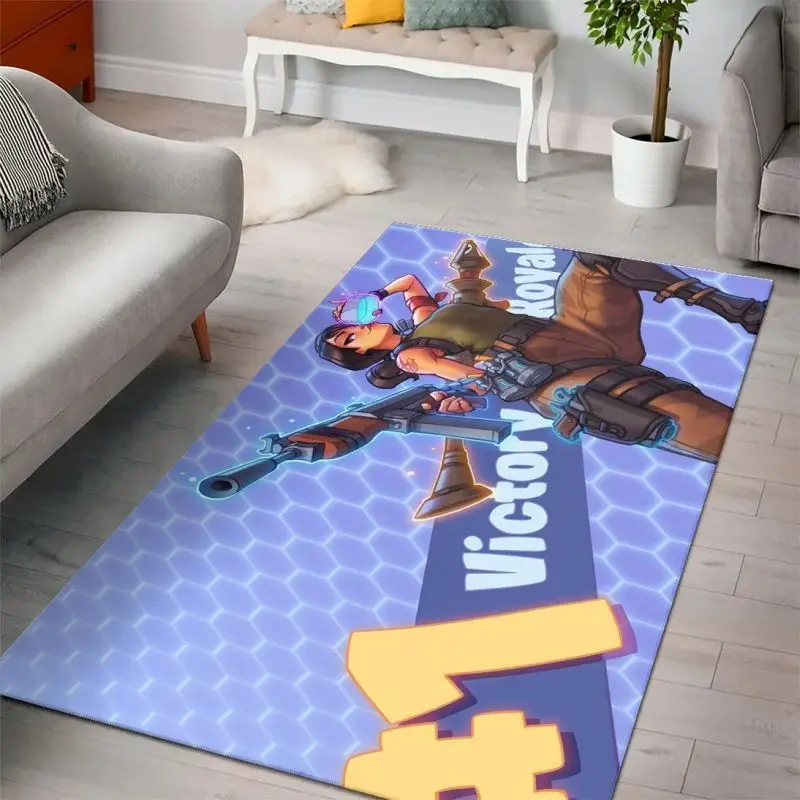 Assault Trooper Fortnite Rug Bedroom Area Rug