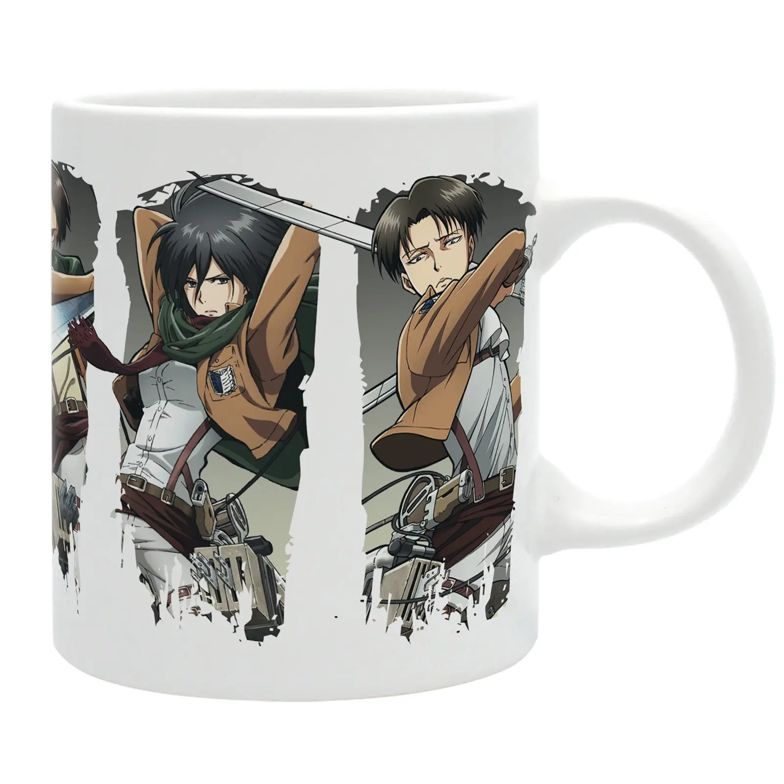 Attack On Titan Character Montage 320ml Ceramic Mug