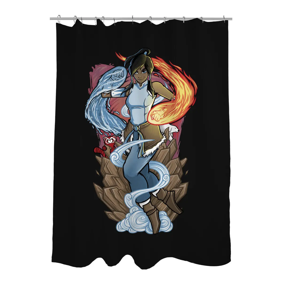 Avatar of the Water Tribe Shower Curtains