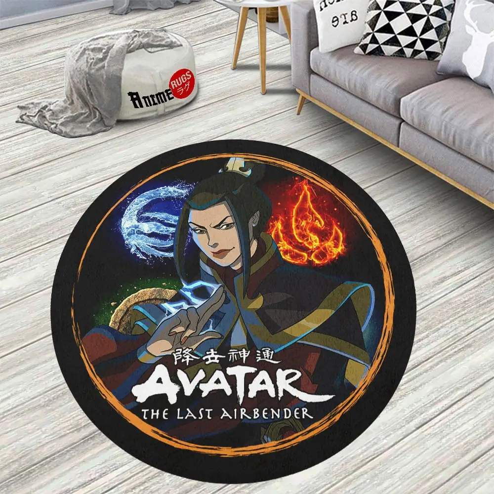 Avatar The Last Airbender Azula Skid-Proof Round Rug