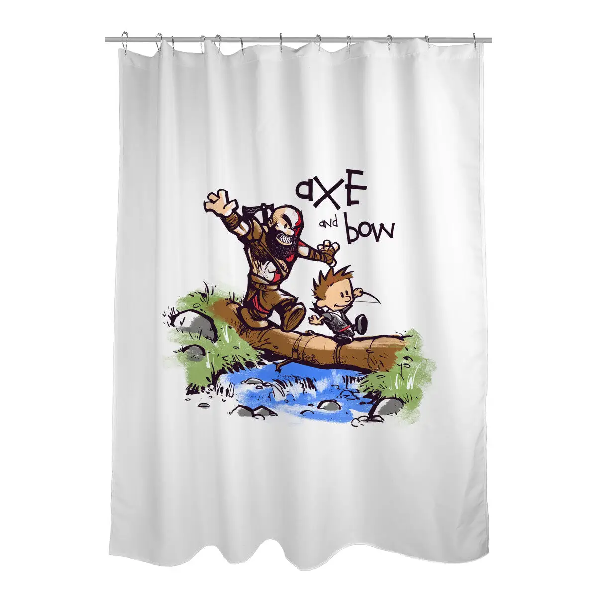 Axe & Bow Shower Curtains